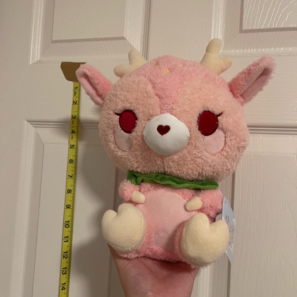 Cute Pink Deer Plush Toy